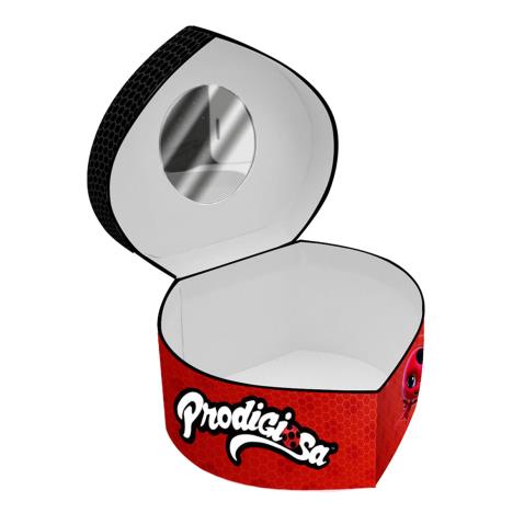 Miraculous Ladybug Heart Shaped Jewellery Box Extra Image 1